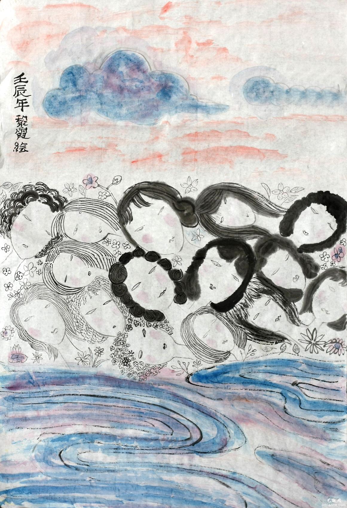 何黎霞油画作品赏析1