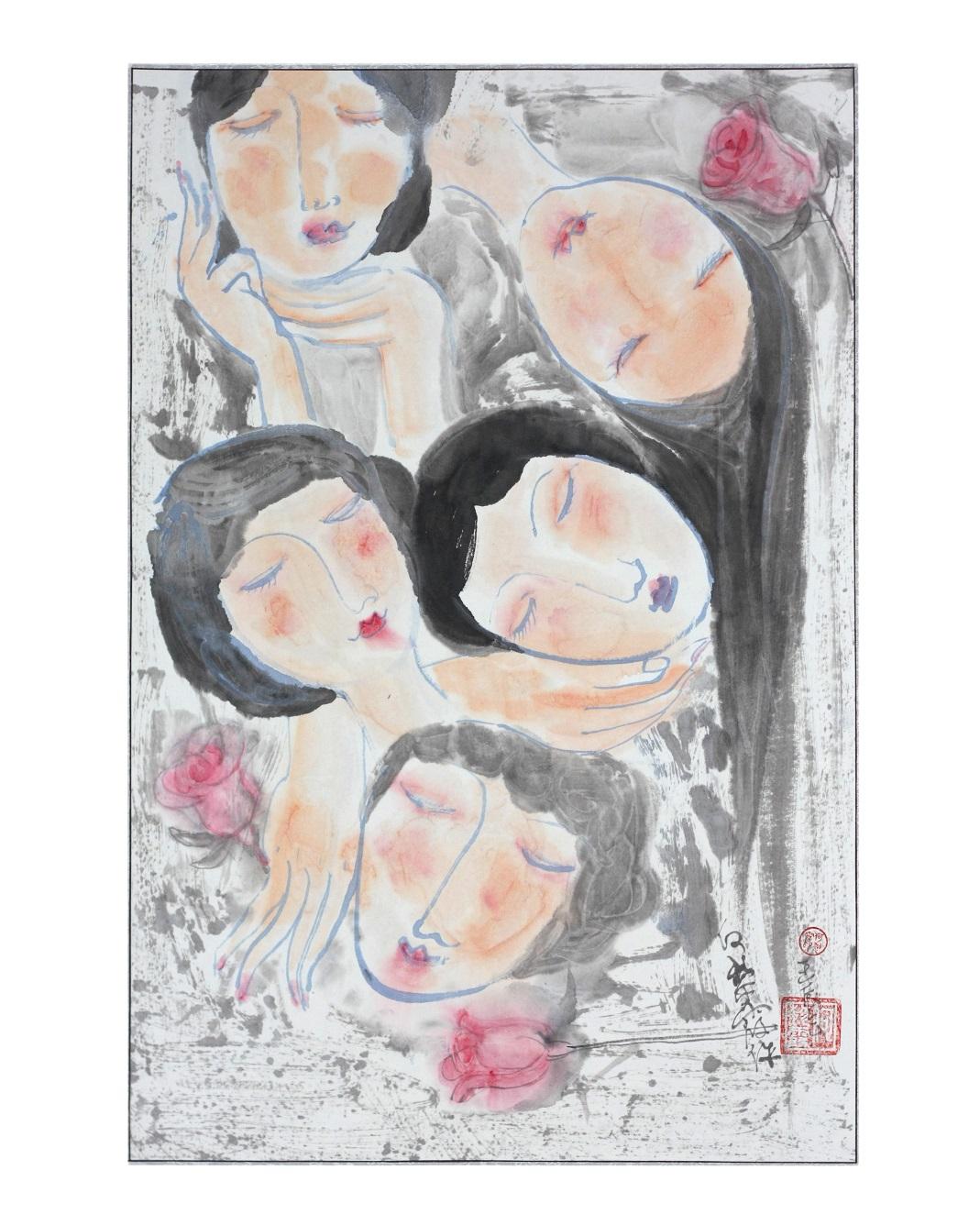 何黎霞油画作品赏析1