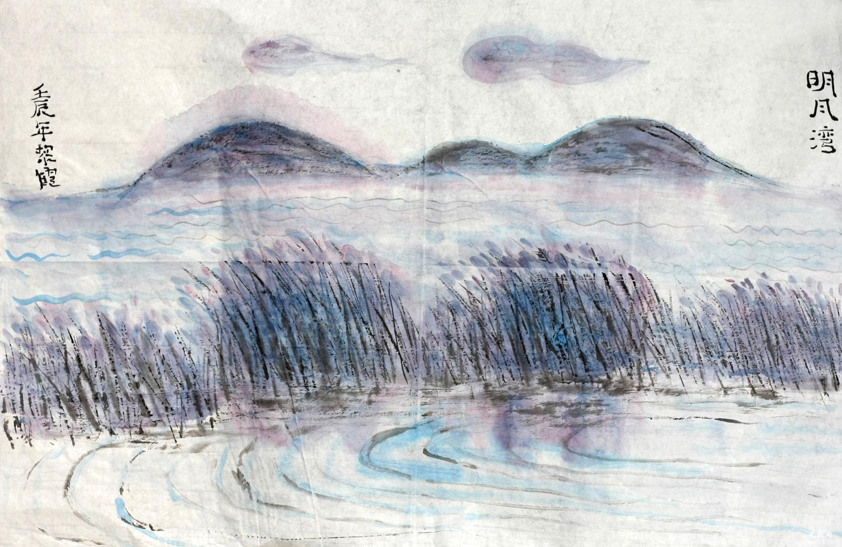 何黎霞水墨画作品赏析3